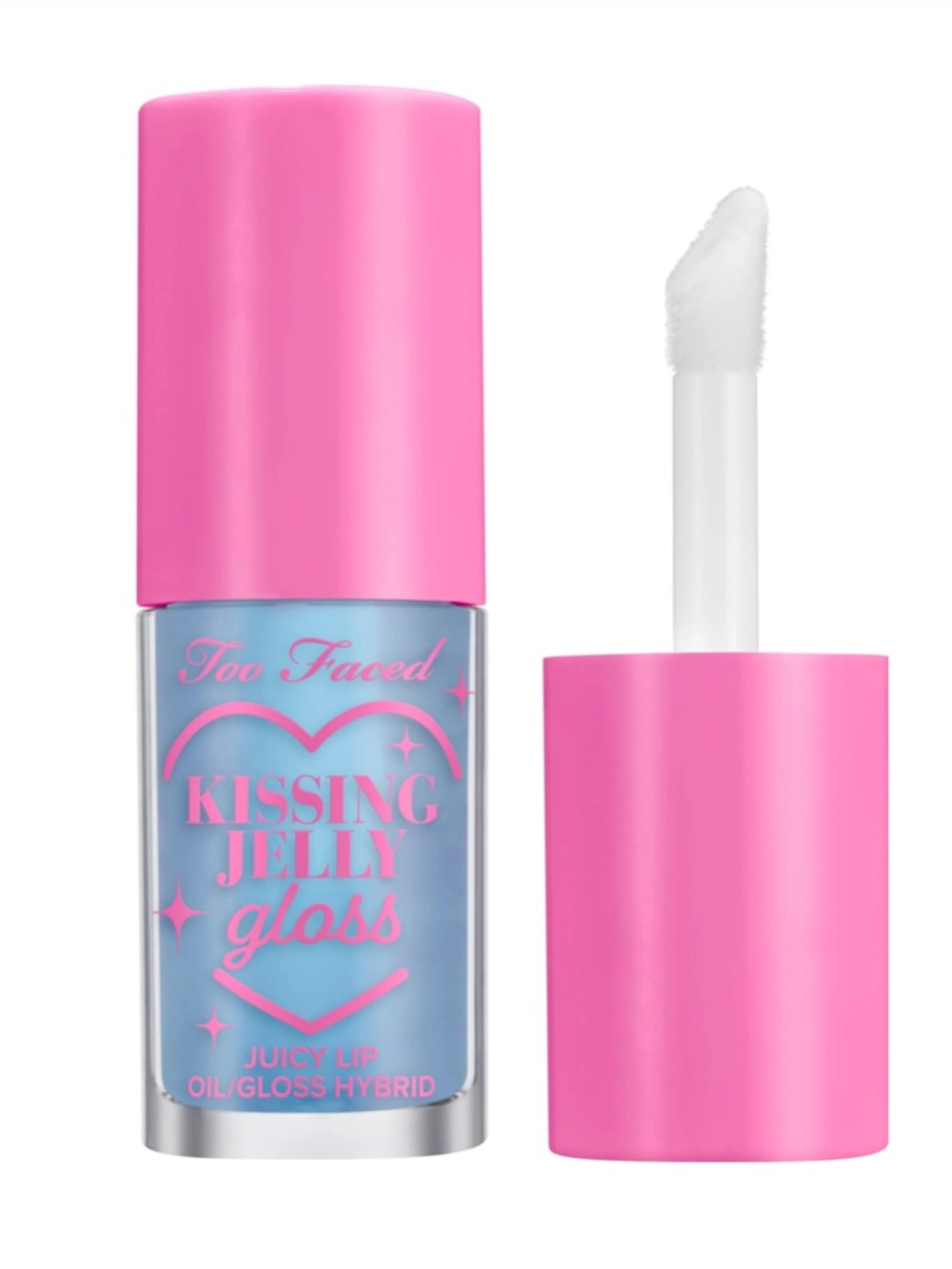 Too Faced Kissing Jelly Gloss in Limited Edition Blue Snow Cone